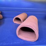 Cachette d’élevage demi rond